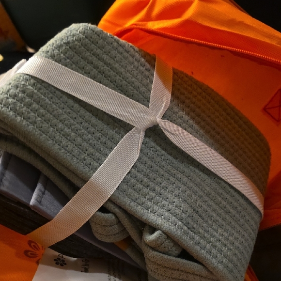 Green and Gray Diaper Caddy - Picture 4 of 5